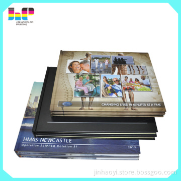 full coloring hardcover photography book printing